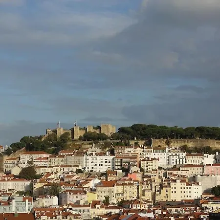 Apartamento Charm And Fantastic View In A Fully Equipped In Center Lisboa
